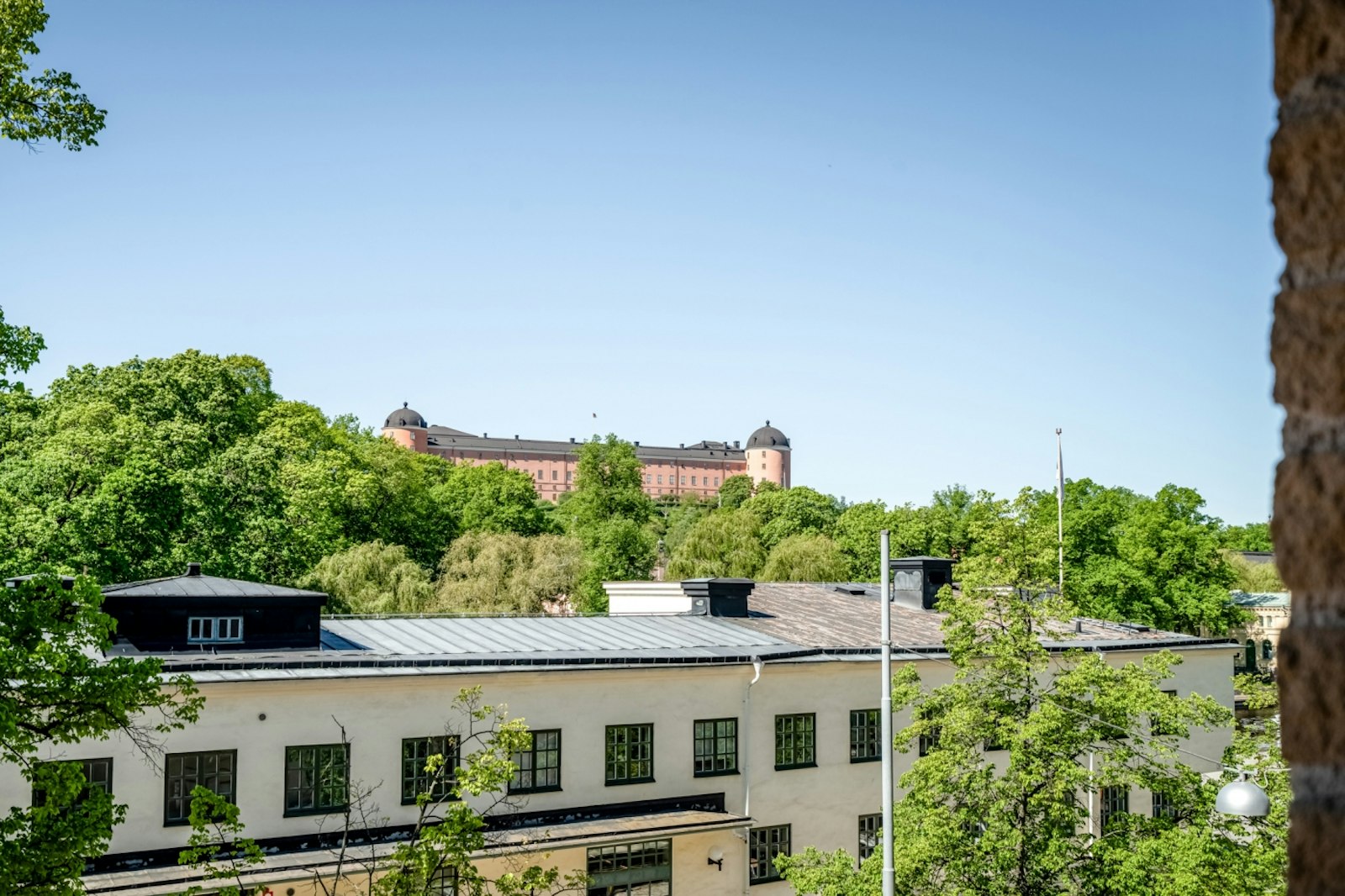 Utsikt från balkongen