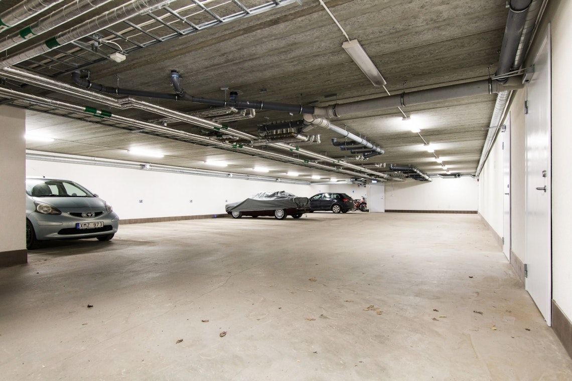 Garage i huset