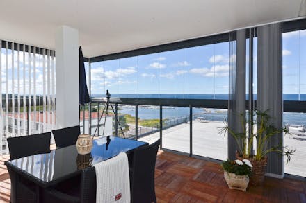 Inglasad balkong om 26 m² förlänger säsongen
